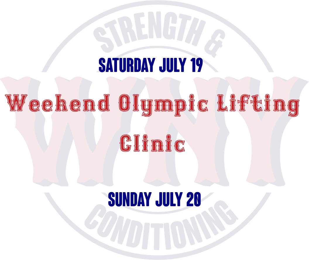 Team WNY Weightlifting Summer Olympic Lifting Weekend Clinic (1)